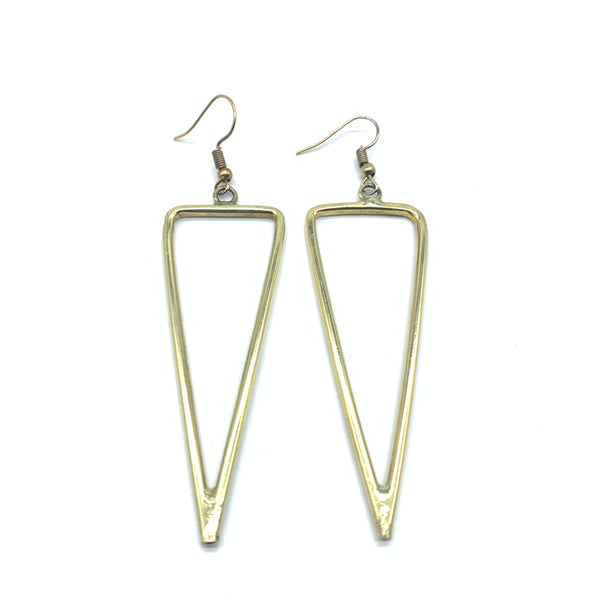 Brass Earrings-Tali