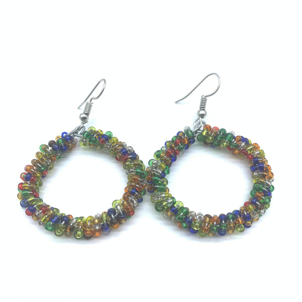 Beaded Earrings Kaweria-Multi Colour