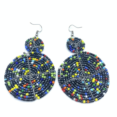 Beaded Earrings-Multi Colour 9