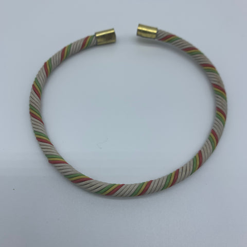 Telephone Wire Bracelet- Green Variation - Lillon Boutique
