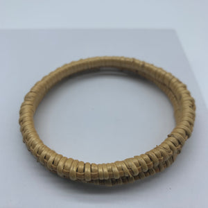 Basket Weave Bangle-Gold Dye Variation - Lillon Boutique