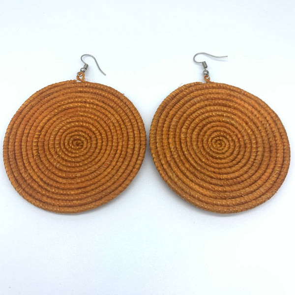 Sisal Earrings- Natural 2