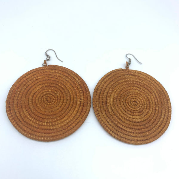 Sisal Earrings- Natural 4