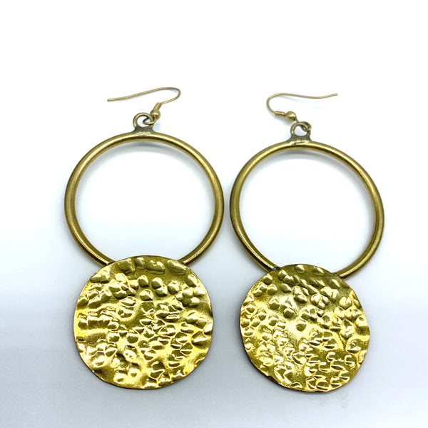 Brass Earrings-Walta