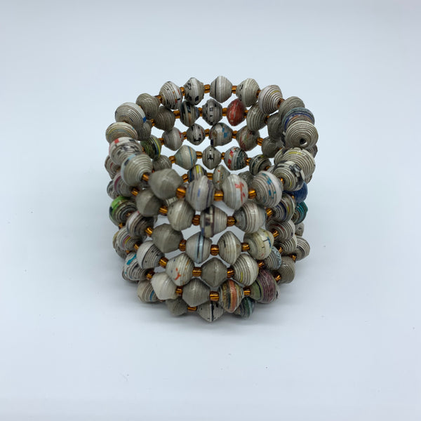 Paper Coil Bracelet-Multi colour 6
