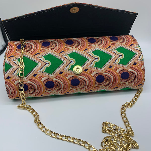 African Print Clutch- SAMPLE Item #6