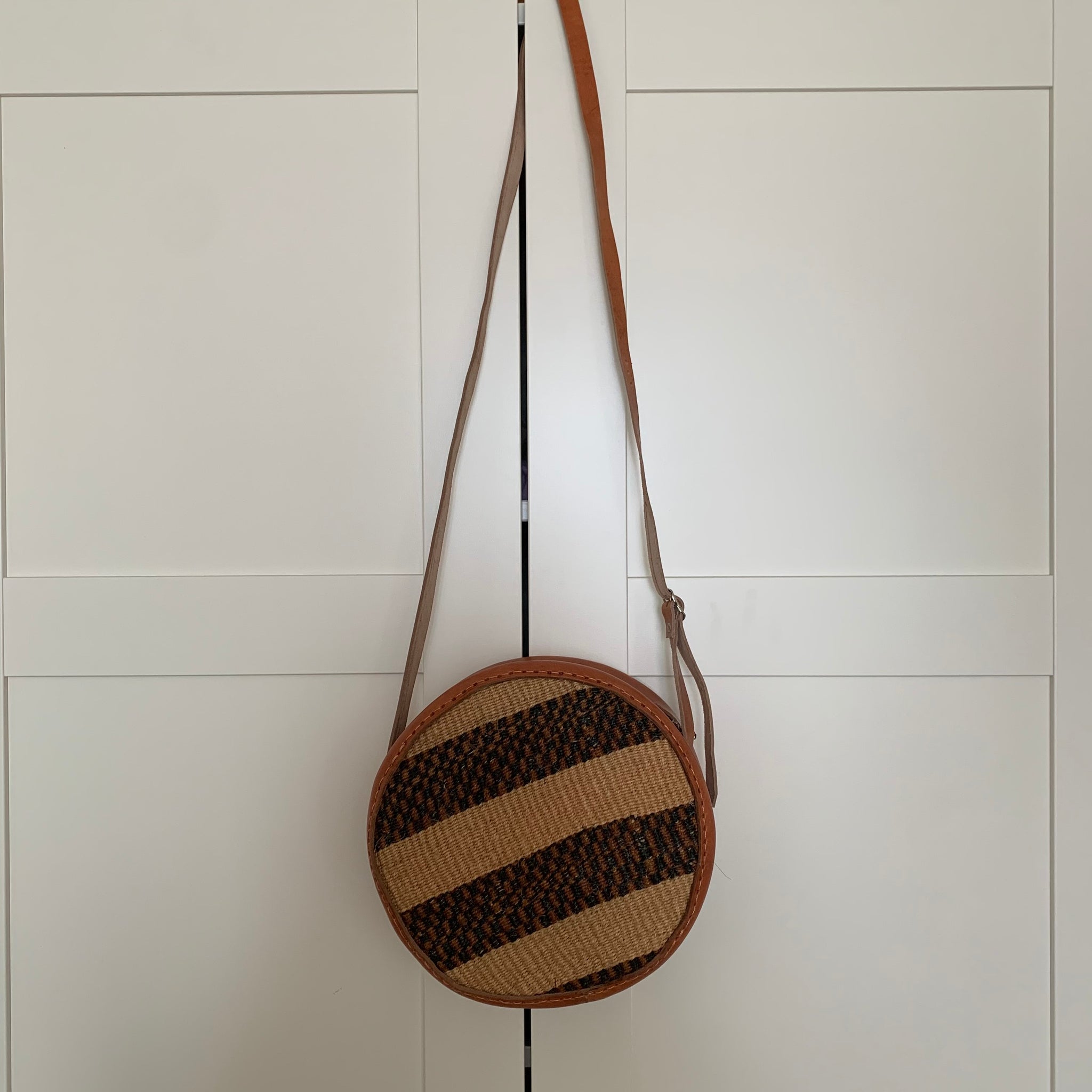 ACACIA: Green Wool and Sisal Tote Bag – CJ LAING