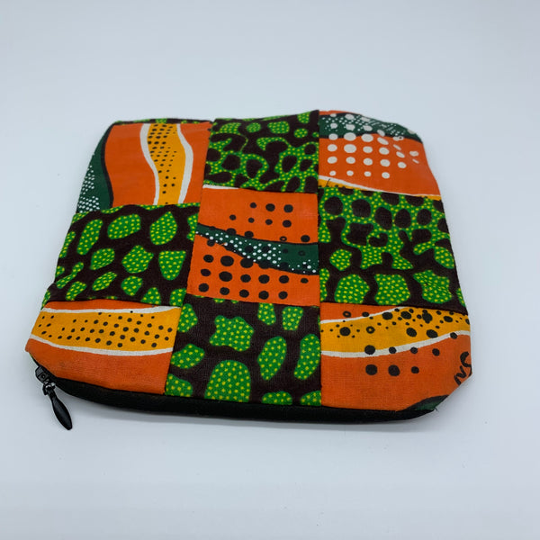 African Print Zoba Zoba Make Up Bag/ Pouch-M Multi Colour 4 - Lillon Boutique