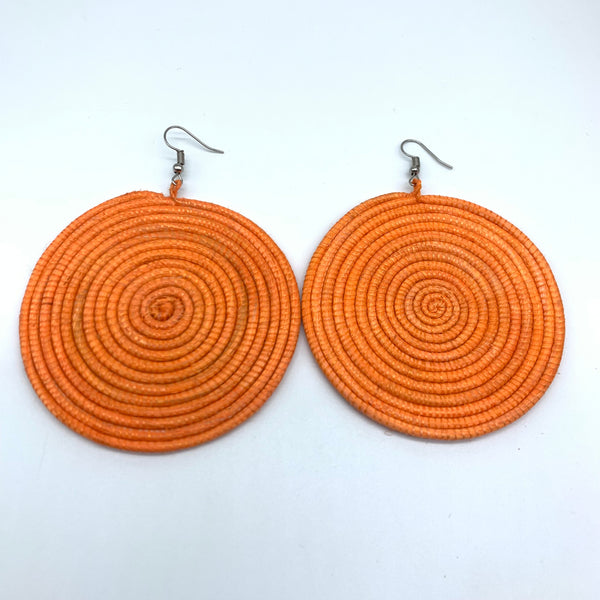 Sisal Earrings- L Orange