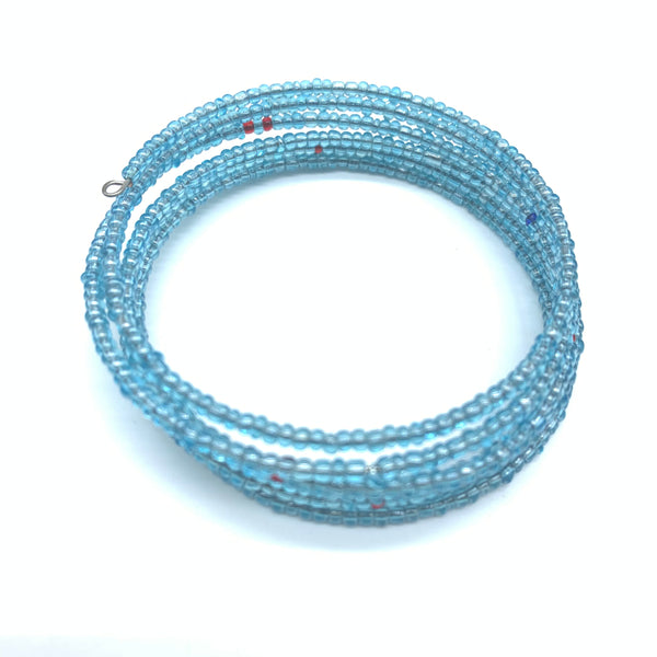 Beaded Coil Bracelet-Multi Coulour Variation 2