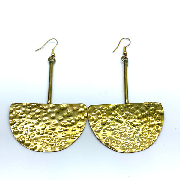 Brass Earrings-Zalika