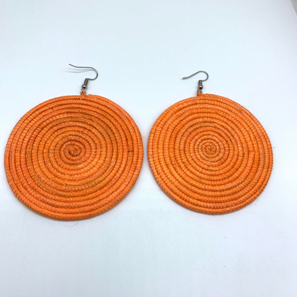 Sisal Earrings- L Orange