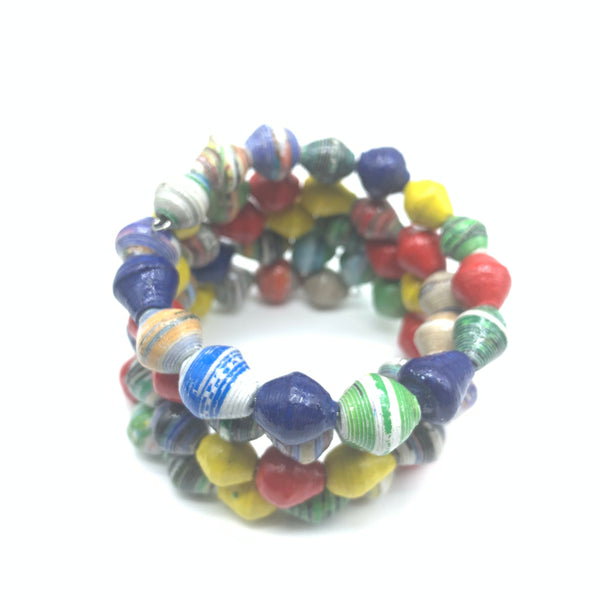 Paper Coil Bracelet-Multi colour 19