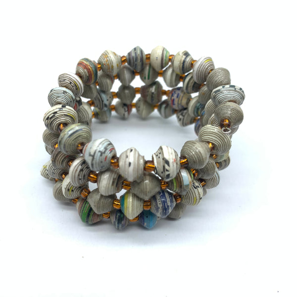 Paper Coil Bracelet-Multi colour 7