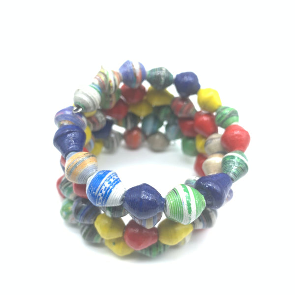 Paper Coil Bracelet-Multi colour 19