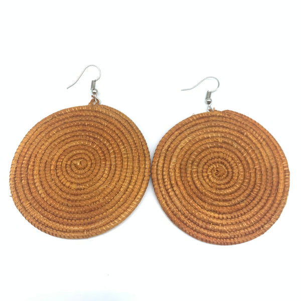 Sisal Earrings- Natural 5