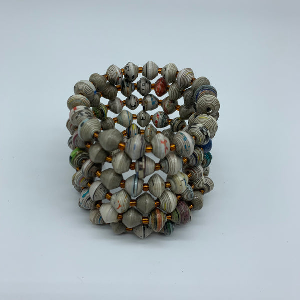 Paper Coil Bracelet-Multi colour 6