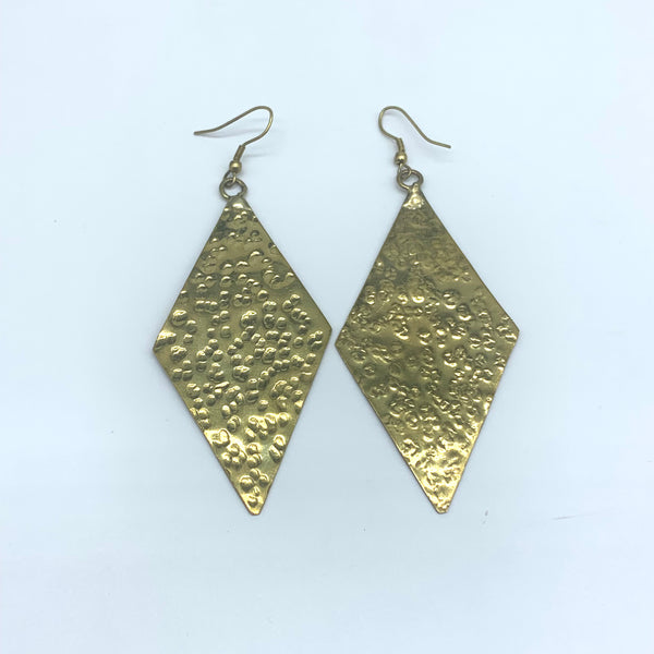 Brass Earrings-Visola