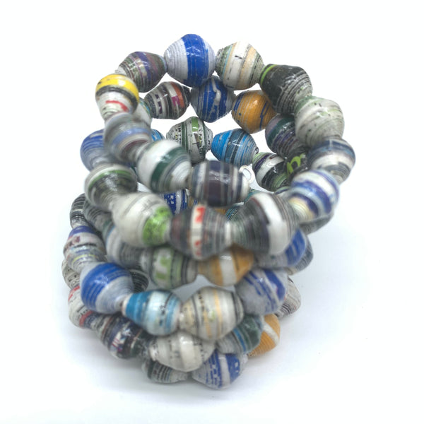 Paper Coil Bracelet-Multi colour 14