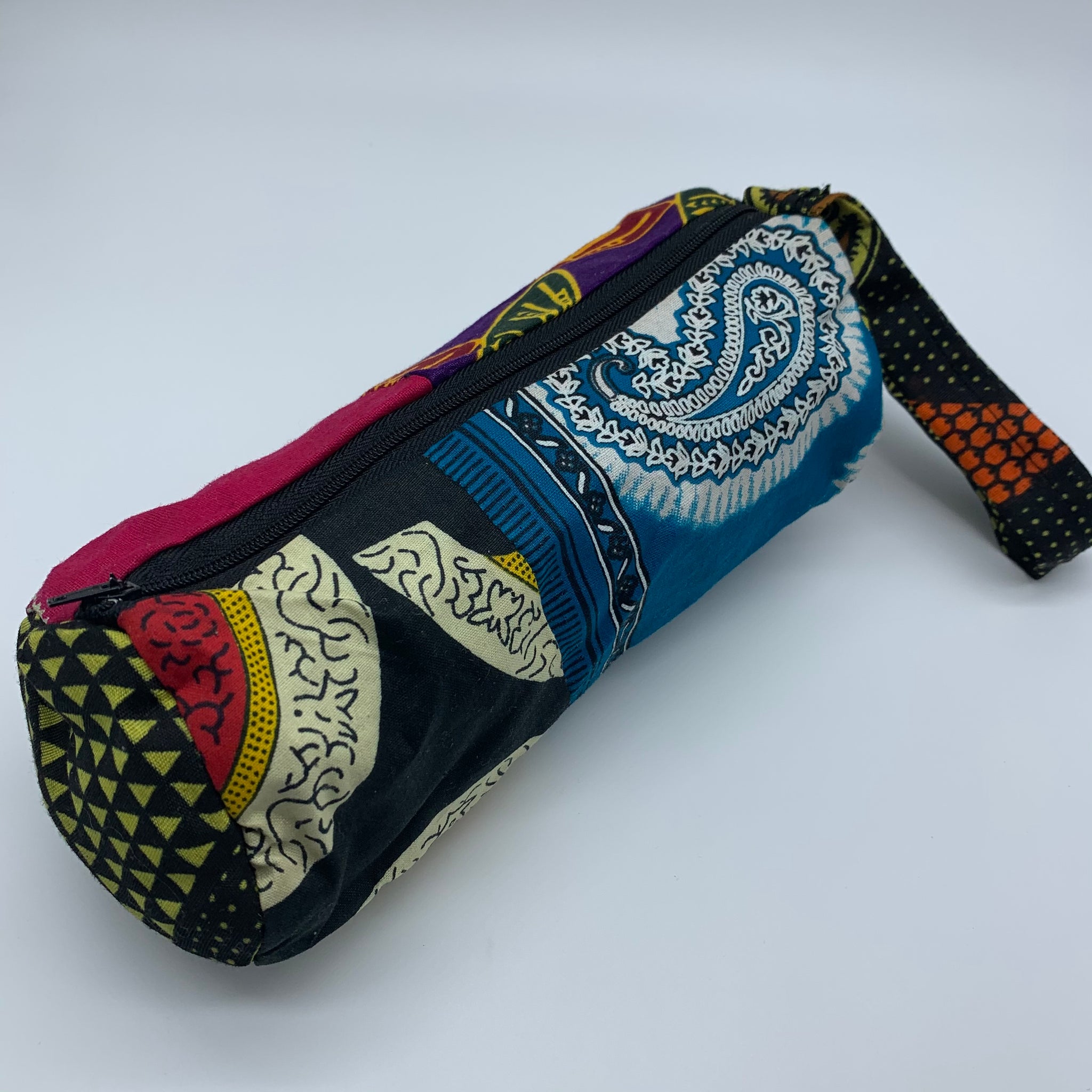 African Print Makeup bag/Pencil case-Zoba Zoba Multi Colour 3 - Lillon Boutique