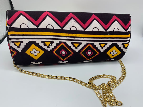 African Print Clutch- SAMPLE Item #1