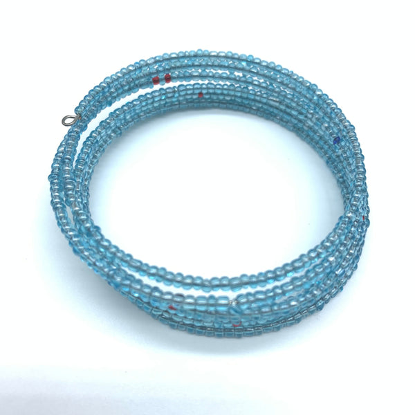 Beaded Coil Bracelet-Multi Coulour Variation 2