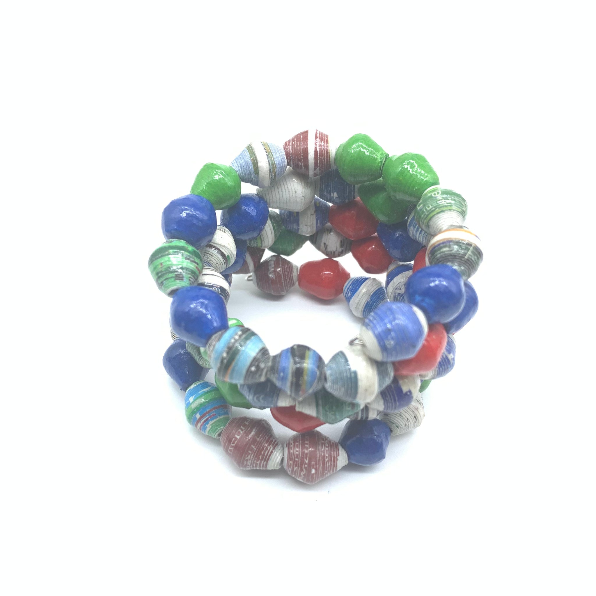 Paper Coil Bracelet-Multi colour 22