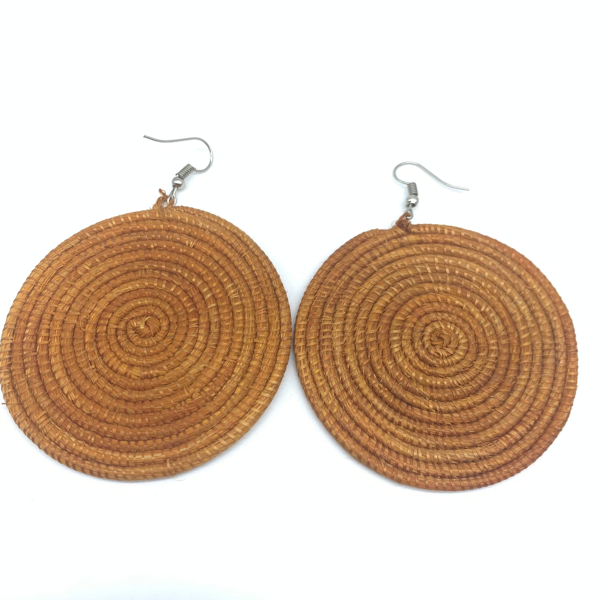 Sisal Earrings- Natural 5