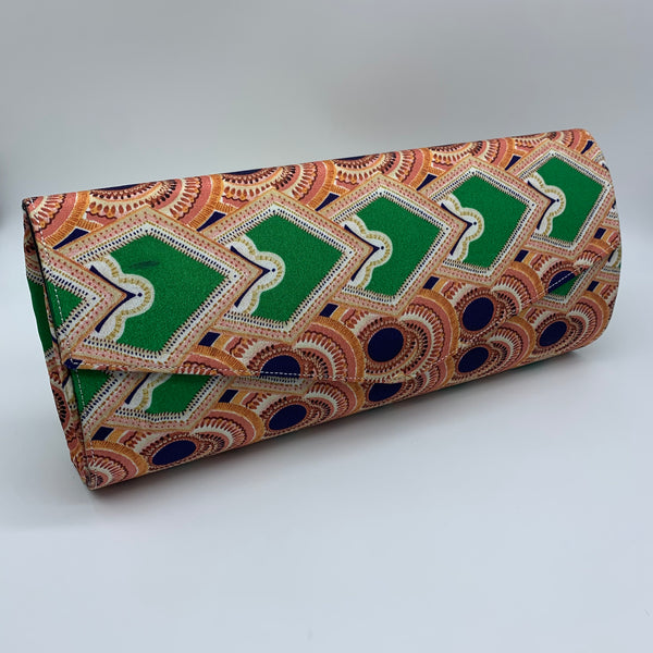 African Print Clutch- SAMPLE Item #6